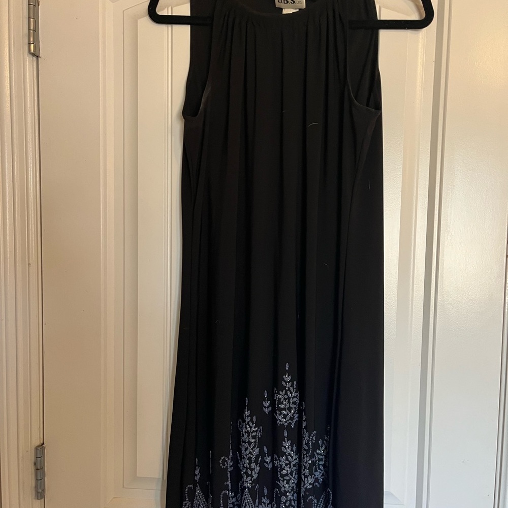 JBS Ltd. Black Women's SZ 10 Sleeveless Knee Length Dress